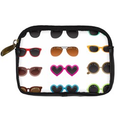 Eyeglasses Digital Camera Leather Case