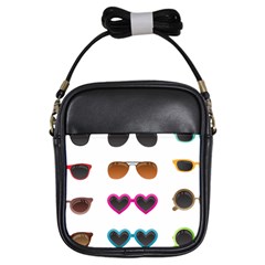 Eyeglasses Girls Sling Bag