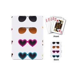 Eyeglasses Playing Cards Single Design (mini)