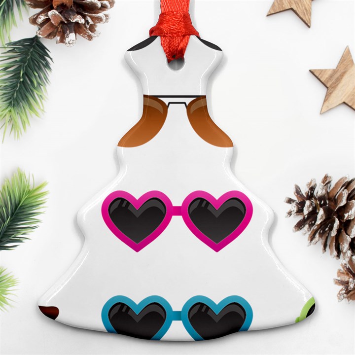 Eyeglasses Ornament (Christmas Tree) 