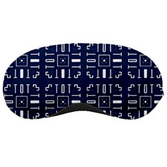 Background Blue Sleeping Mask