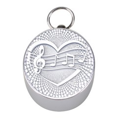 Circle Music Mini Silver Compasses