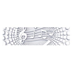 Circle Music Satin Scarf (oblong)