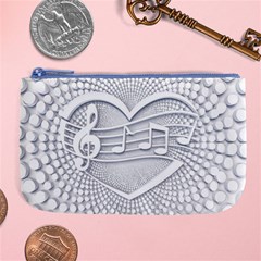 Circle Music Large Coin Purse by HermanTelo