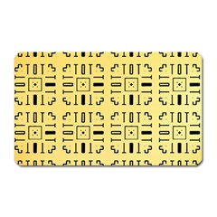 Background Yellow Magnet (rectangular) by HermanTelo