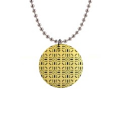 Background Yellow 1  Button Necklace