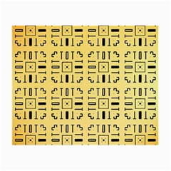 Background Yellow Small Glasses Cloth (2 Sides)