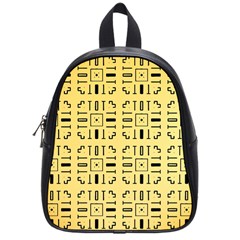 Background Yellow School Bag (small) by HermanTelo