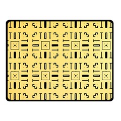 Background Yellow Fleece Blanket (small)