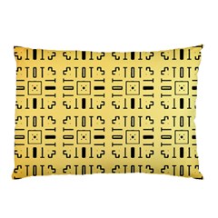 Background Yellow Pillow Case (two Sides)