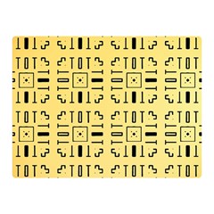 Background Yellow Double Sided Flano Blanket (mini) 