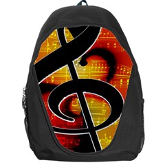 Clef Music Lines Notenblatt Backpack Bag