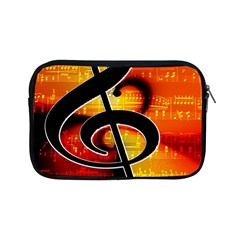 Clef Music Lines Notenblatt Apple Ipad Mini Zipper Cases by HermanTelo