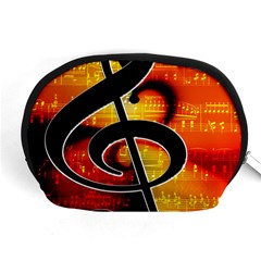 Clef Music Lines Notenblatt Accessory Pouch (medium) by HermanTelo