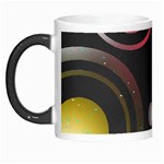 Circles Yellow Space Morph Mugs Left