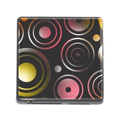 Circles Yellow Space Memory Card Reader (square 5 Slot)