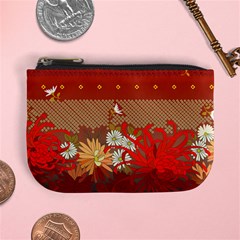 Abstract Flower Mini Coin Purse