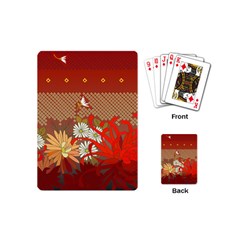 Abstract Flower Playing Cards Single Design (mini)