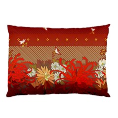 Abstract Flower Pillow Case (two Sides)