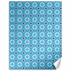 Blue Pattern Canvas 12  X 16  by HermanTelo