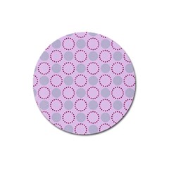 Circumference Point Pink Magnet 3  (round) by HermanTelo