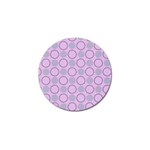 Circumference Point Pink Golf Ball Marker (10 pack) Front