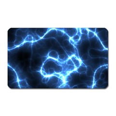 Electricity Blue Brightness Magnet (rectangular) by HermanTelo