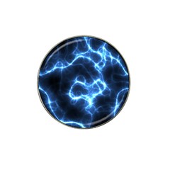 Electricity Blue Brightness Hat Clip Ball Marker by HermanTelo