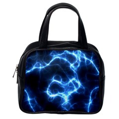 Electricity Blue Brightness Classic Handbag (one Side)