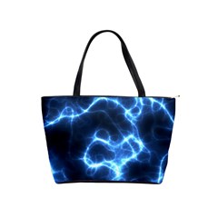 Electricity Blue Brightness Classic Shoulder Handbag