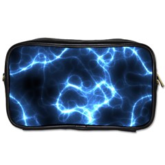 Electricity Blue Brightness Toiletries Bag (one Side)