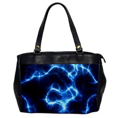 Electricity Blue Brightness Oversize Office Handbag