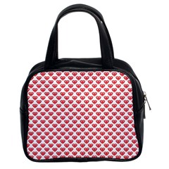 Red Diamond Classic Handbag (two Sides)