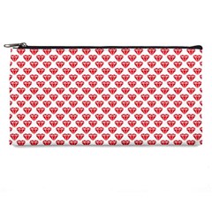 Red Diamond Pencil Cases