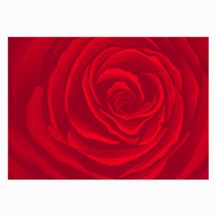 Roses Red Love Large Glasses Cloth by HermanTelo