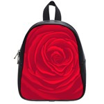 Roses Red Love School Bag (Small) Front