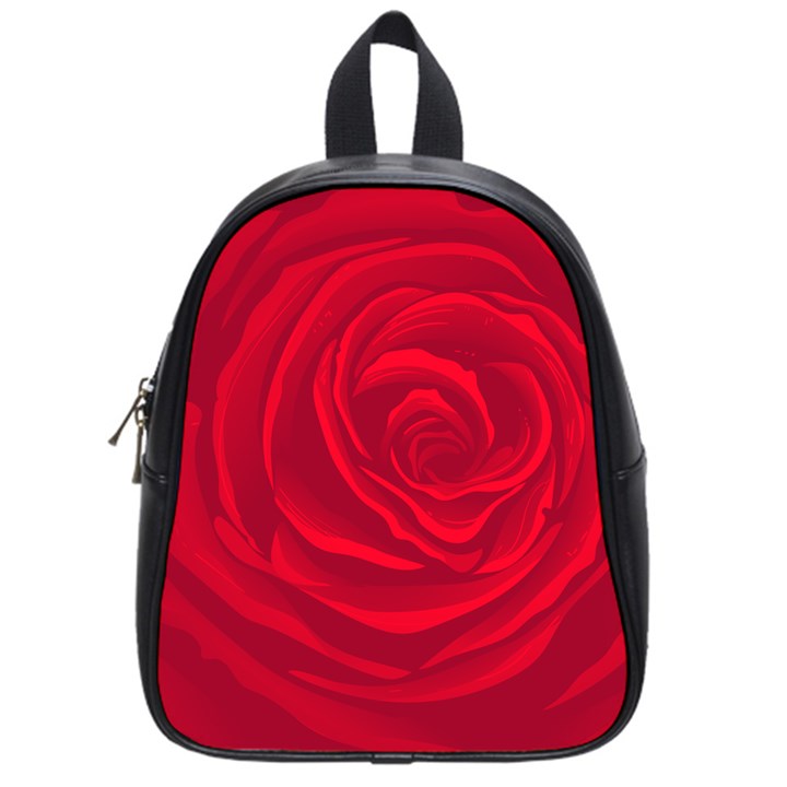 Roses Red Love School Bag (Small)