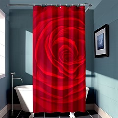 Roses Red Love Shower Curtain 36  X 72  (stall)  by HermanTelo