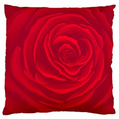 Roses Red Love Large Cushion Case (one Side)