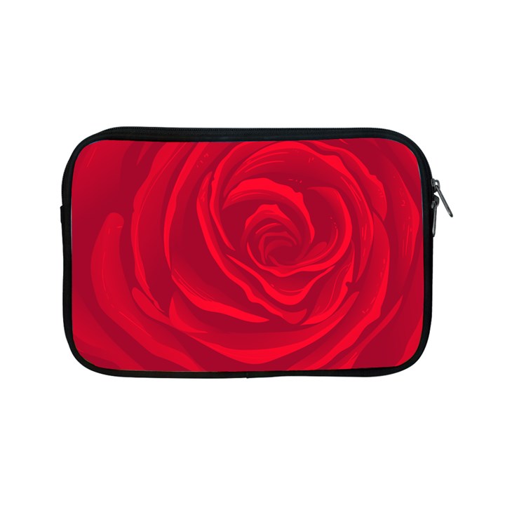 Roses Red Love Apple iPad Mini Zipper Cases