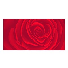 Roses Red Love Satin Shawl