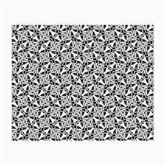 Ornamental Checkerboard Small Glasses Cloth (2 Sides)