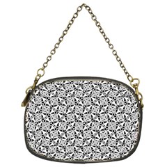 Ornamental Checkerboard Chain Purse (two Sides)