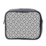 Ornamental Checkerboard Mini Toiletries Bag (Two Sides) Front