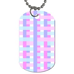 Gingham Nurserybaby Dog Tag (one Side)