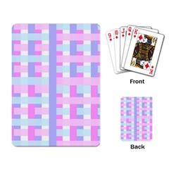 Gingham Nurserybaby Playing Cards Single Design (rectangle) by HermanTelo