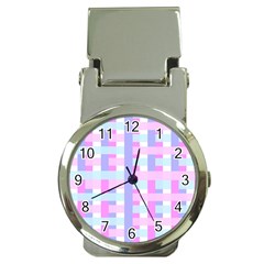 Gingham Nurserybaby Money Clip Watches