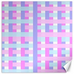 Gingham Nurserybaby Canvas 12  X 12 