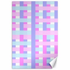 Gingham Nurserybaby Canvas 20  X 30 