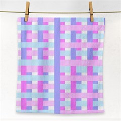 Gingham Nurserybaby Face Towel